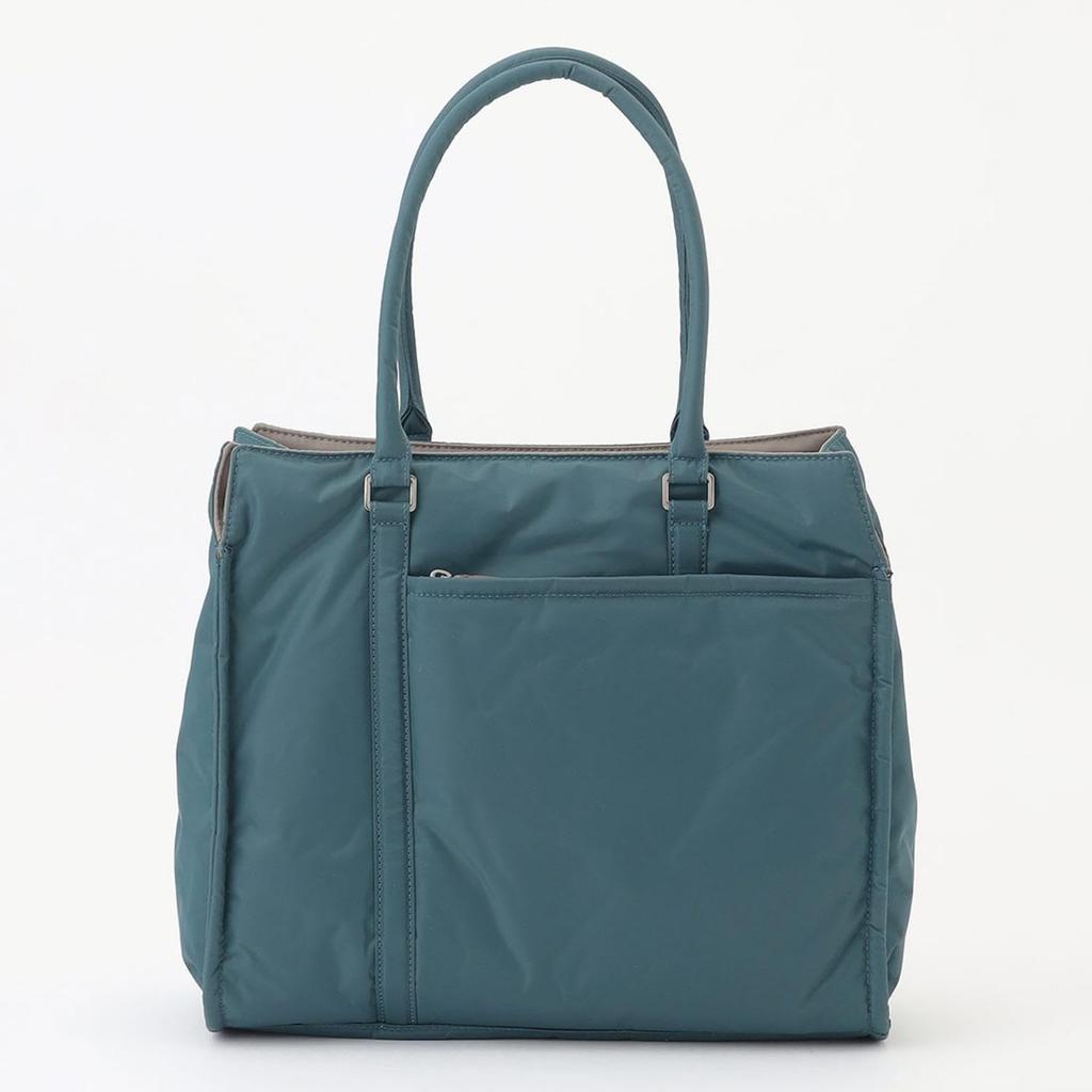 Isaac Twill Nylon Square Tote, Medium, 2004802, Blue (60)