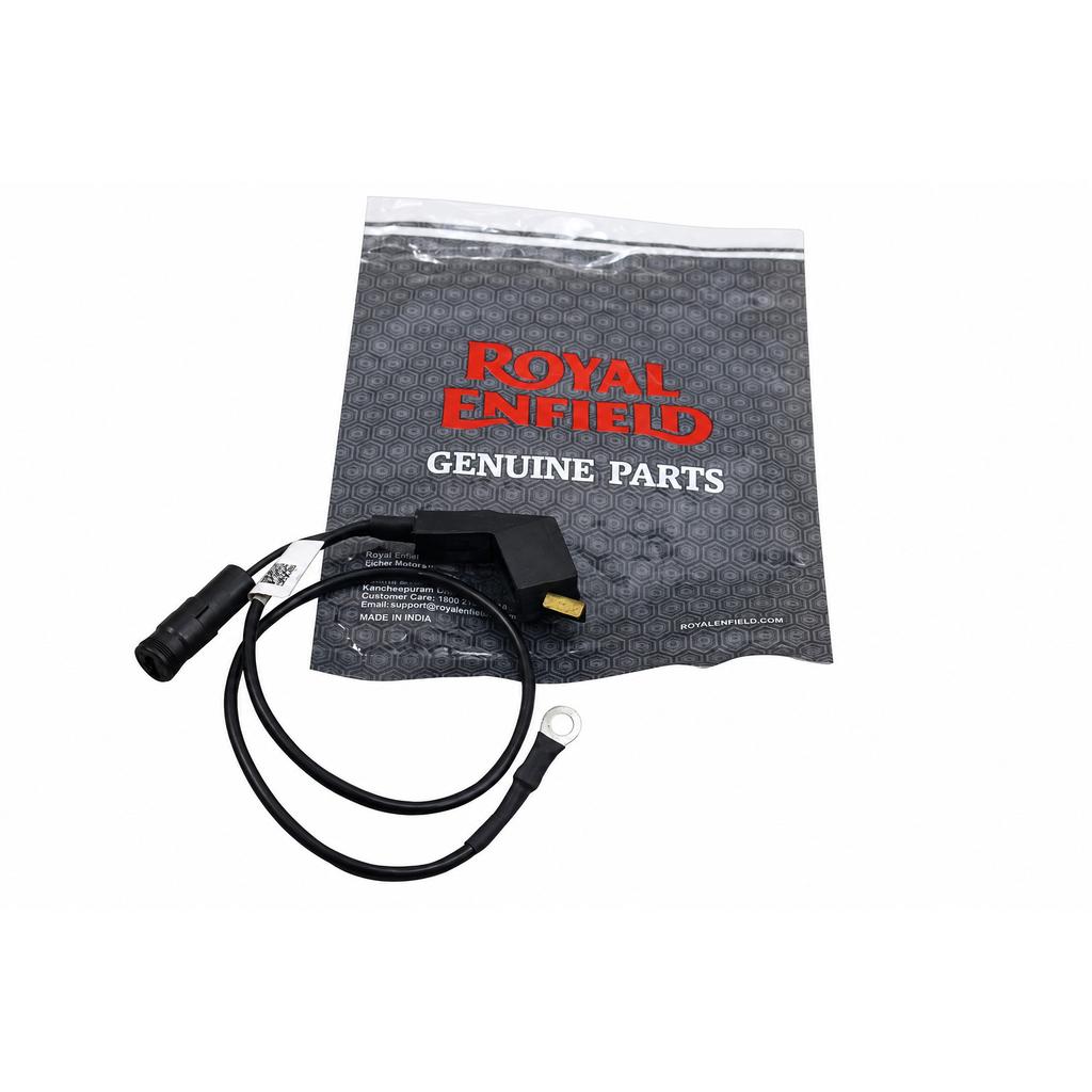 Royal Enfield Black "Battery Negative Cable For New Himalayan & Guerrilla 450"