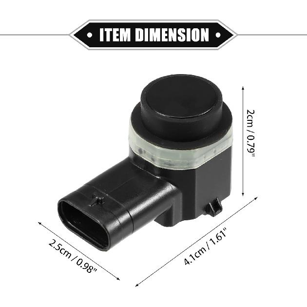 Parking Sensor Compatible for Land Rover Range Rover 2010-2015, Durable Plastic Black PDC Parking Aid Sensor