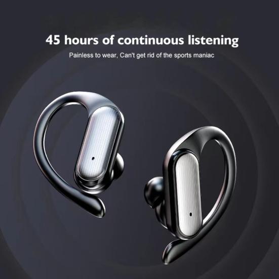 Popular Bluetooth-compatible Earphones Ear Hook Auto Pairing Noise Reduction