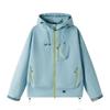 Outdoorjacke Herren Frühling und Herbst Locker Amerikanisch Trendig Arbeitskleidung Paare Wasserdichte Jacke Kapuzenjacke