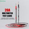 20A Multimeter Test Leads With Extra Probes And Anti Slip Grip For Electrical Testing Repair Work Home And Industrial Use