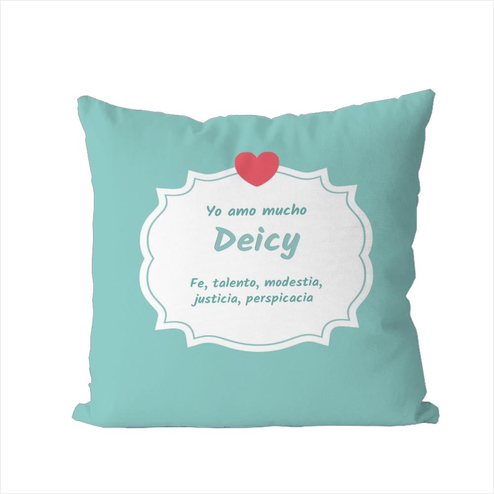 DDeicy Pillow Case For Car Sofa Decorative Home Doublesided Print Plush Square Throw Pillow Cushion Cover