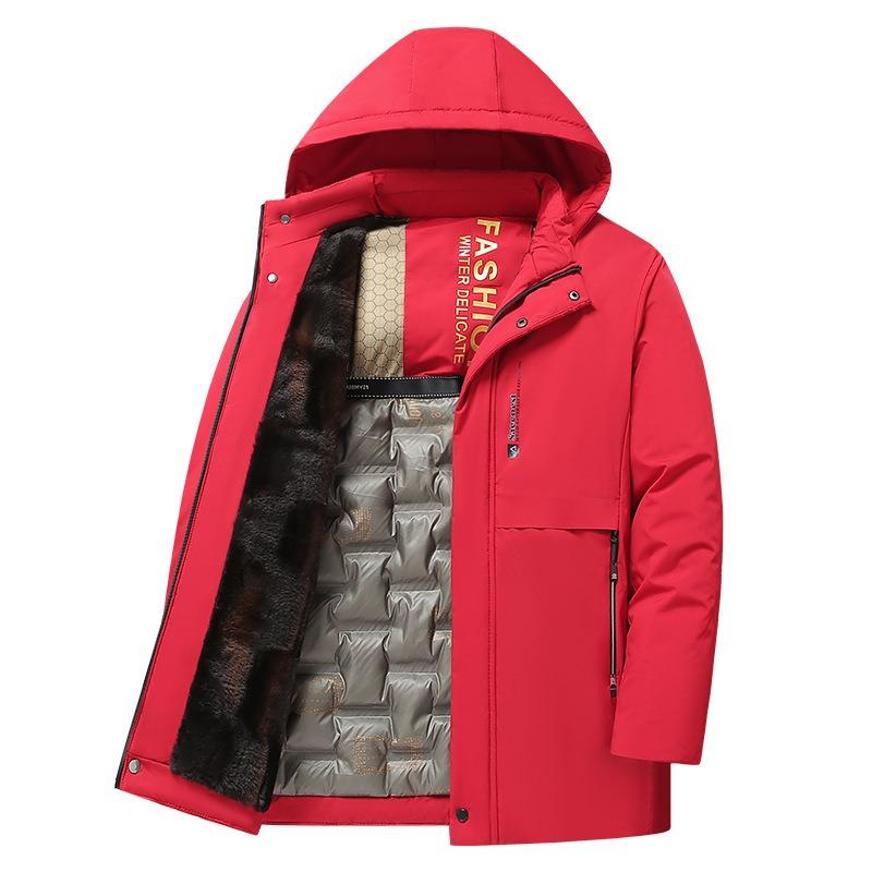 

Winter new pie overcomes padded clothes Men s thickened padded jackets Warm jackets Business padded clothes 5XL