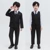 Boy British Style Suit Jacket + Trousers Two Piece Piano Costume Birthday Party
