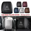 Ice Silk Car Seat Headrest Pillow Case Neck Dustproof Cover For Citroen Grand Berlingo Jumper Celysee Xsara Picasso Aircross aiv256