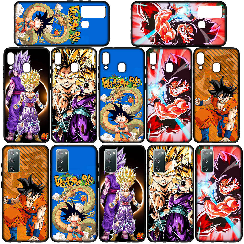 Phone Case for iPhone 17 15 16 Plus Redmi Note 14 12 11 13 Pro Max Huawei P30 P20 Lite Y9 OPPO A60 A40 A80 A38 A54 Anime Dragon Gohan Gokus Ball Cover