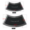 Bathroom Floor Mat Diatom Mud Rug Restroom Semi-circular Arc Moisture-wicking Quick Drying Door Step Mat Fan-shaped Slip-resistant Mat