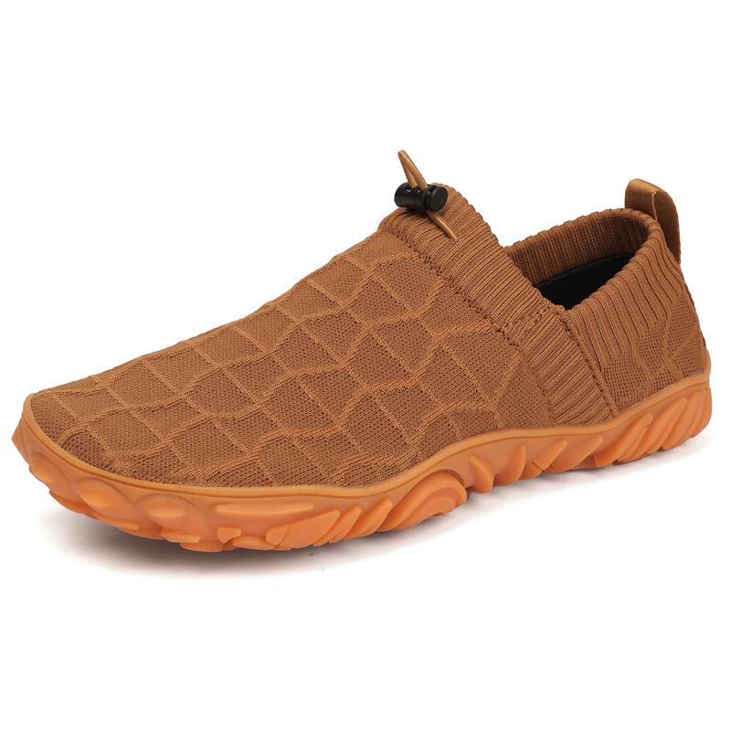 Men's Non-slip Barefoot Fly-knit Multi-use Shoes: Breathable, Comfortable for Dance, Yoga, and Fitness