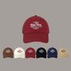 Baseball cap embroidered letters show the face small cap spring and summer sun protection sunshade retro curved brim hat tide
