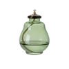 Factory Direct Creative Blown Glass Oil Lamp Ornament Geometric Shape Customizable Logo Modern Home Desktop Smokeless Polished