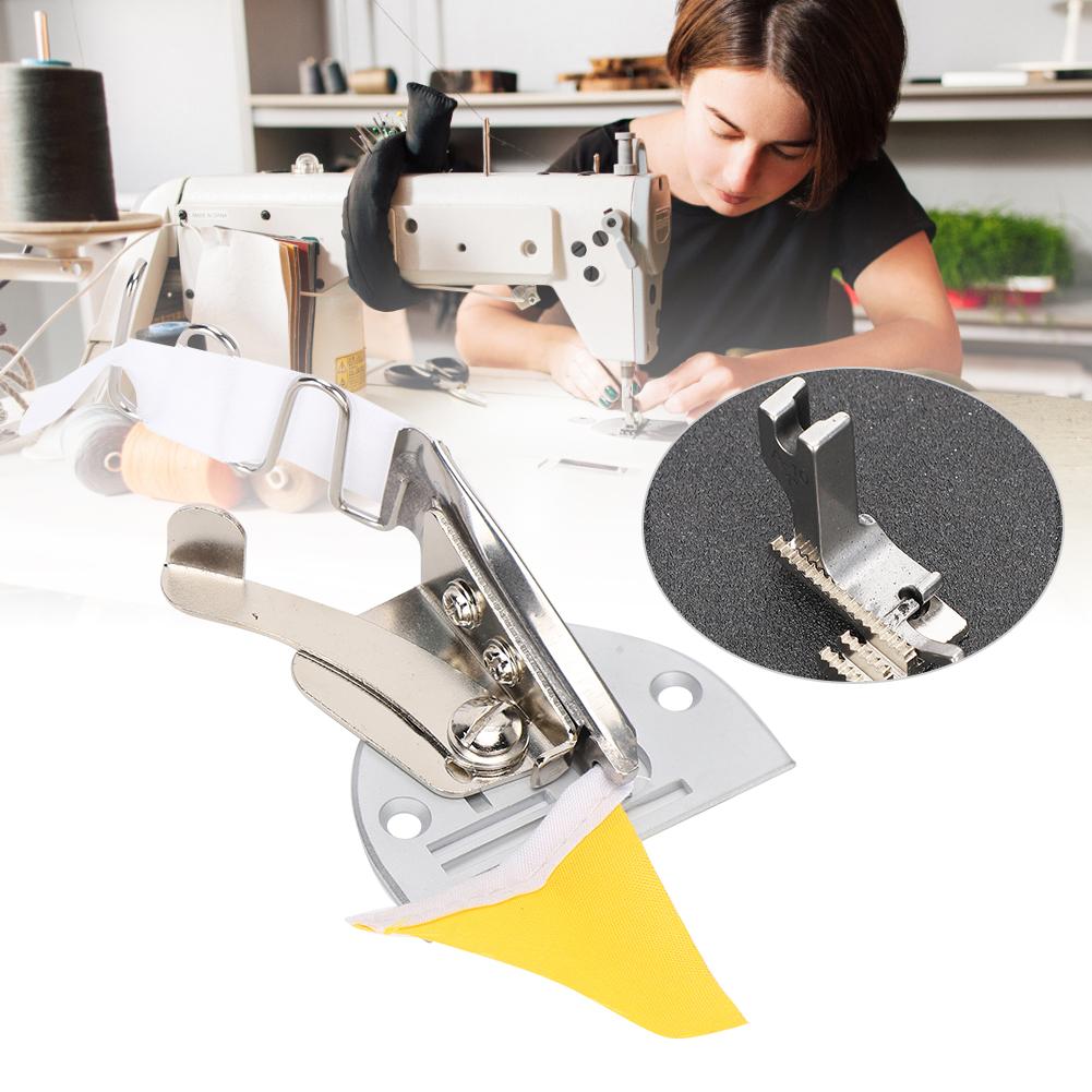 Sewing Machine Binder Double Folder Lockstitch Industrial Binding Attachment Accessories