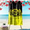 BVB 09 Print Beach Towel, Large Soft Quick Dry Towel for Beach Camping Swimming