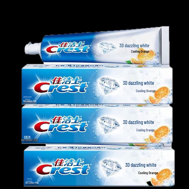 

Crest 3D White Invigorating Iced Orange Toothpaste