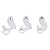1/3pcs Derailleur Hanger Mountain Road Bike Frame Tail Hook Universal Derailleur Hanger Stainless Steel Frame Gear Tail Hook
