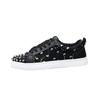 22 Summer New Breathable Willow-bound Diamond-encrusted Board Shoes Soft-soled Couple Casual Shoes Low-top Canvas Shoes