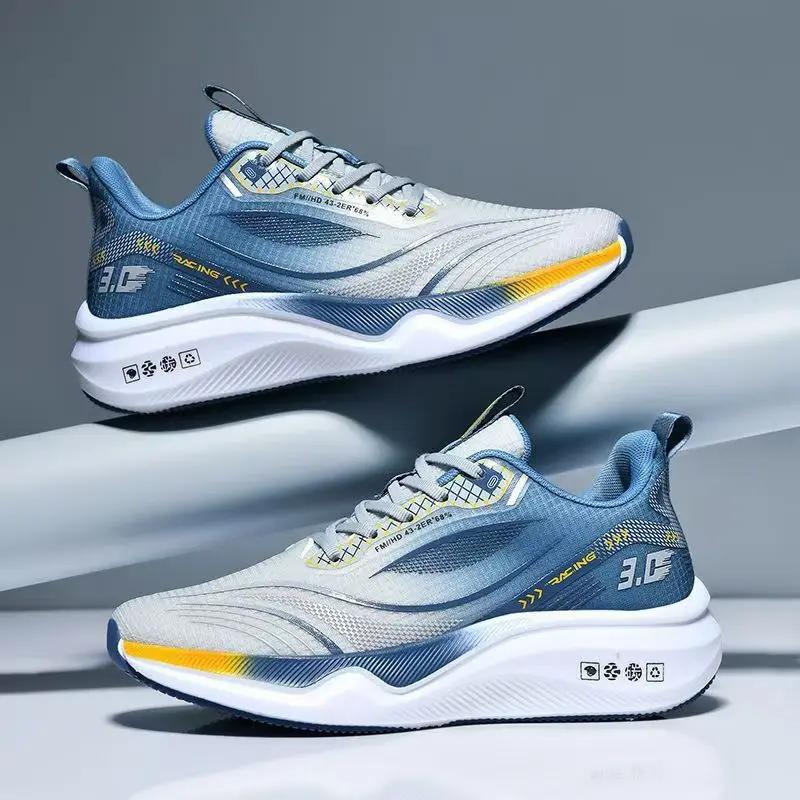 Neue Laufschuhe Sommer Tenis Masculino Neue Fitness Test Mittelschüler Bounce Dämpfung Sneaker Herrenschuhe