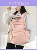 Student Backpack Nylon School Bag With Padded Straps For Middle School Kids