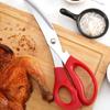 Chicken Heavy Duty Multipurpose Cooking Easy to Use Kitchen Scissors Clip Food Shears BBQ Tongs