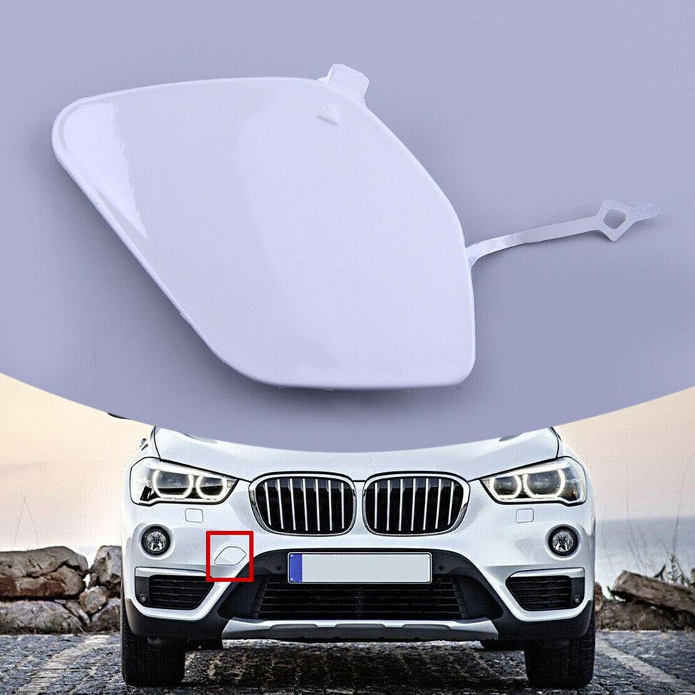 For BMW X1 F48 18d 18dx 18i 20d 20dx 20i 20ix 25dx 25ix 28i 28ix 2016 2019 White Front Bumper Tow Hook Eye Cover Cap New