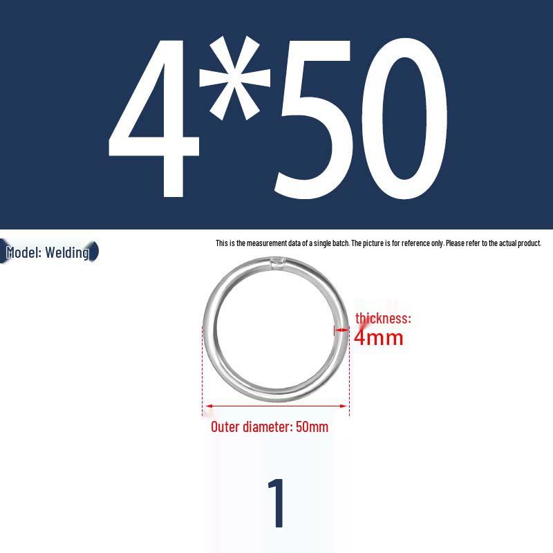 304 Stainless Steel Seamless O-Ring for Lifting and Hammock Yoga Connection