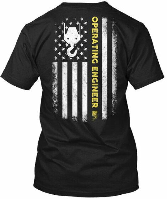 Operating Engineer T-Shirt Made in the USA Size S to 5XL XL