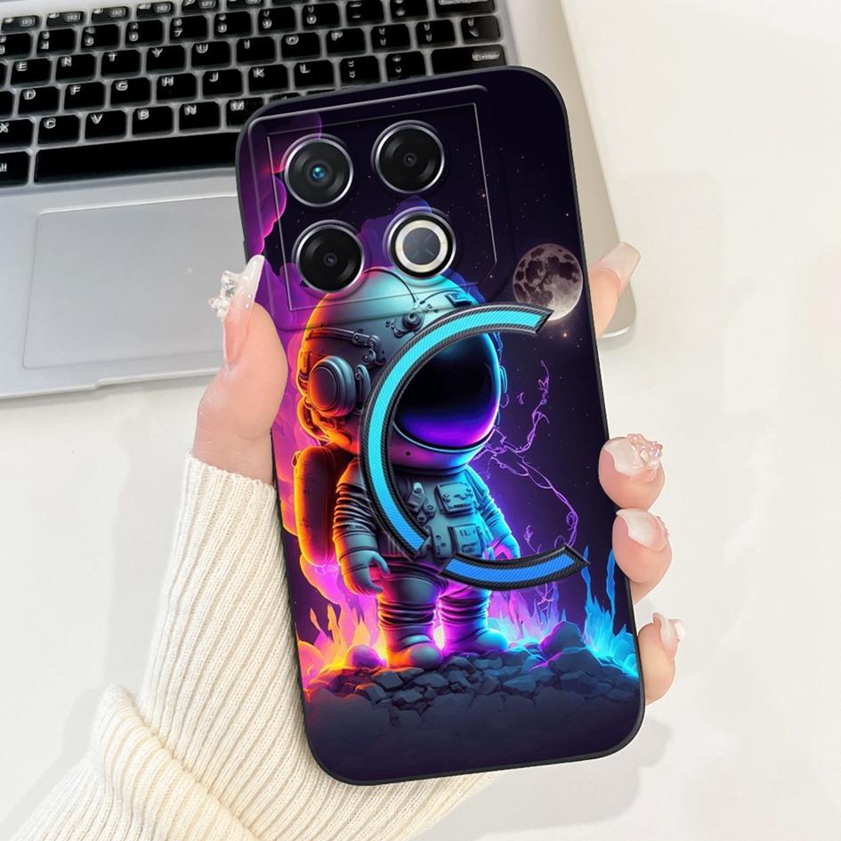 Per Infinix GT 20 Pro 2024 Custodia X6871 Cover Antiurto Fantasia alla Moda Morbido Silicone Opaco Custodia per Telefono Per Infinix GT20 Pro Coque
