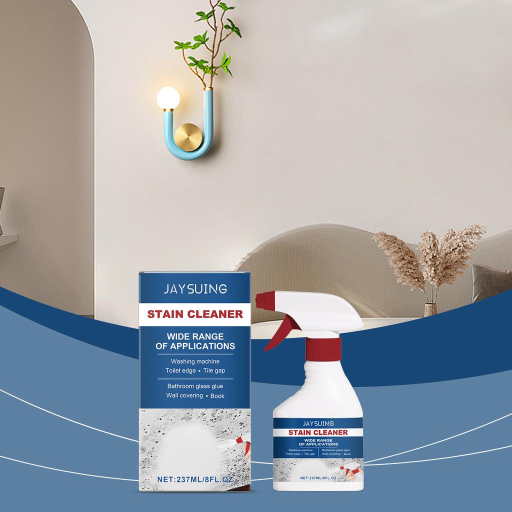 Multi-purpose stain remover spray for cleaning wall tiles, gaps, bathroom ceilings, and removing mold