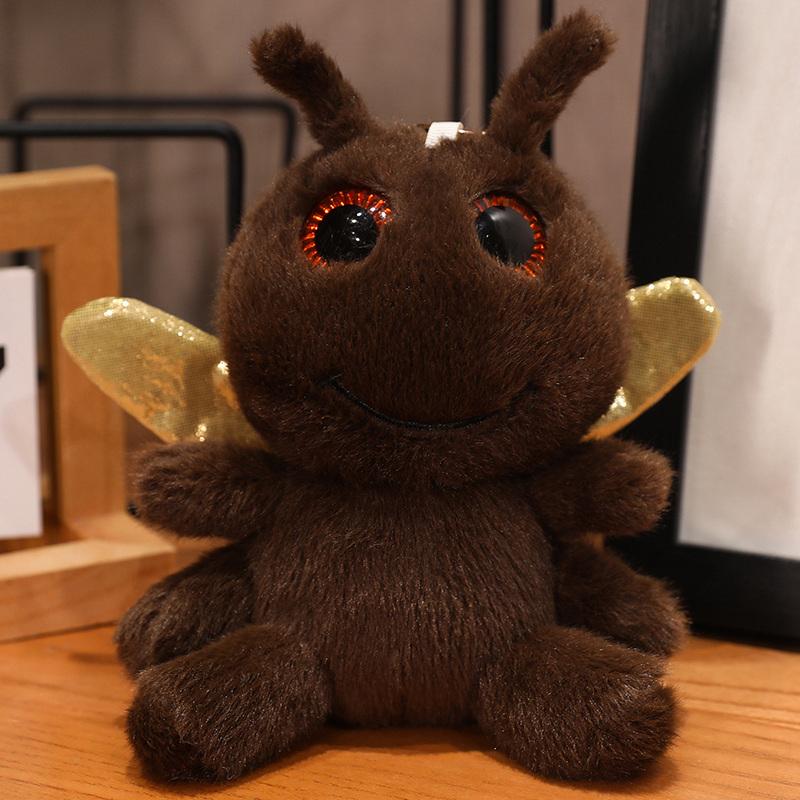 

Мягкая игрушка-подвеска «Стрекоза», серия «Насекомые», мягкая игрушка в виде муравья, стрекозы, пчелы, брелок, модный подарок 14cm коричневый