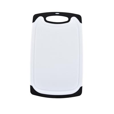 2-seitiges Schneidebrett für den Haushalt, Schneidebrett aus Kunststoff mit Saft-Küchenwerkzeug