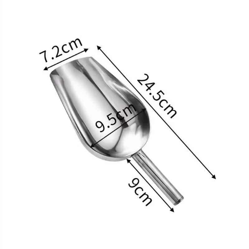 SPSR Stainless Steel Multi-Purpose Food Scoop - 10-inch