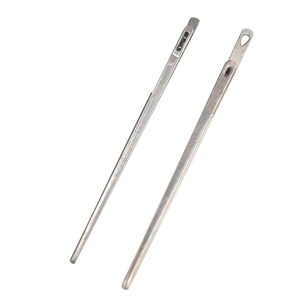 Kožený šněrovací kolík Kovový Ručně vyrobený DIY kožený nástroj Těžký ruční šití Dlouhý nástroj pro kožedělnictví pro opravu baseballových rukavic