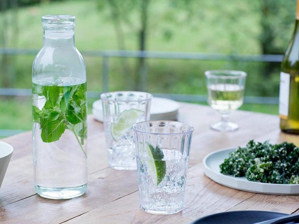 KINTO ALFRESCO Tumbler, 420ml, Clear, Dishwasher Safe, Outdoor Use, 20734