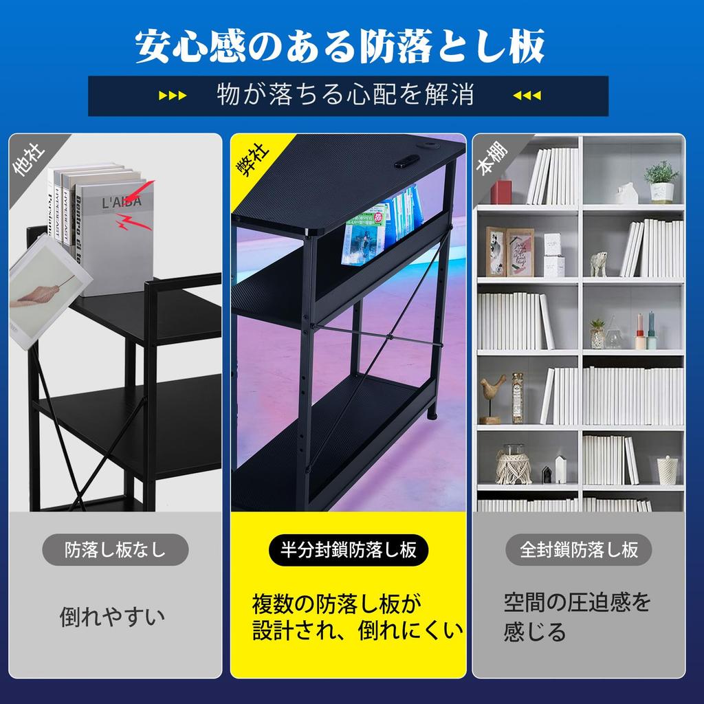 GTRACING Herní počítač Carbon s policí Kompatibilní s policí na monitor Výška Otvor pro kabeláž Pravý 79 Hloubka x 110 Šířka x Výška DL001 Černý Závodní PC