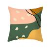 Sofa Pillow Cover Nordic Simple Abstract Office Cushion Peach Skin Pillow Cover