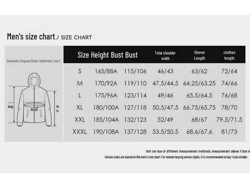 CAMEL Men's 3-in-1 Outdoor Jacket