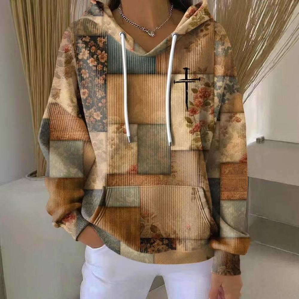 Весенняя толстовка с 3D-принтом в клетку для детей повседневная в европейском и американском стиле толстовка для уличной одежды свитшот одежда для девочек топ 100 1990₽