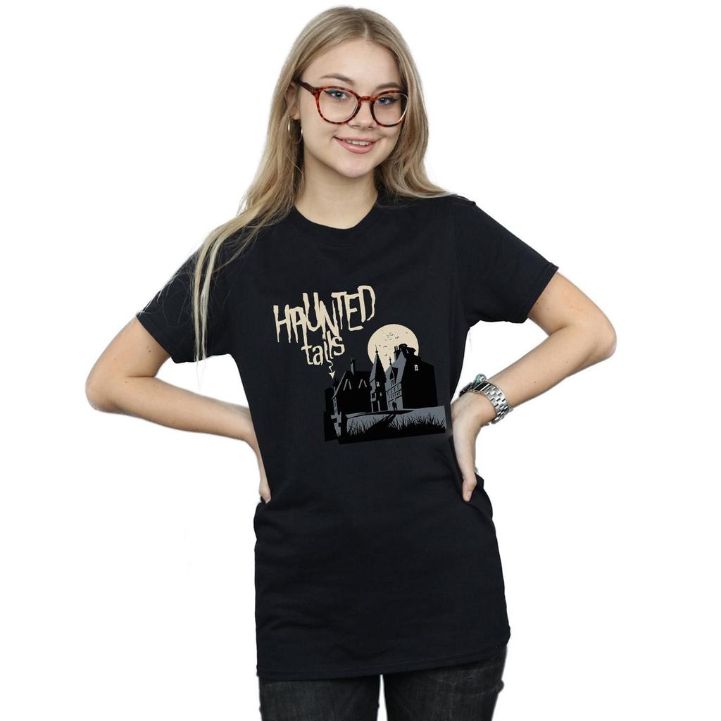 Scooby Doo Womens/Ladies Haunted Tails Cotton Boyfriend T-Shirt