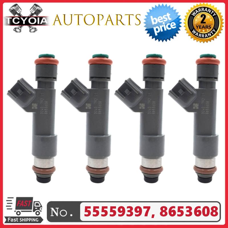 

4Pcs/lot New Fuel Injectors 55559397 8653608 For SAAB 9-3 2.0L Turbo 2007-2011