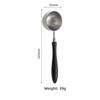 Stainless Steel Long Coffee Scoop Spoon Wood Handle Measuring Spoon Tea Scoop Spoon  Kitchen Tool