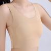 Wireless Thin Sports Bra Women's Invisible Comfortable Breathable Underwear Shockproof Back Beautifying Large Size Vest