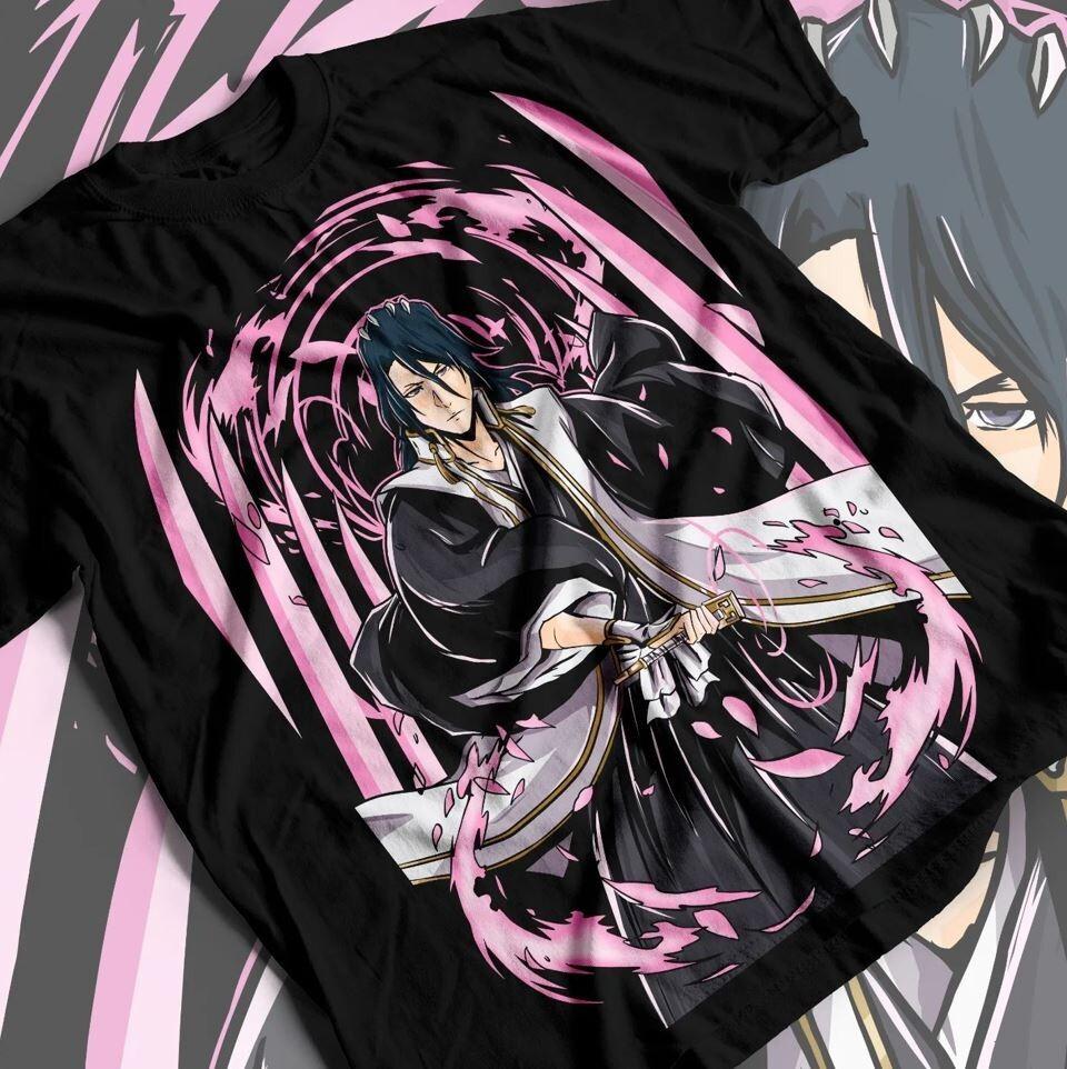 Byakuya Kuchiki Shirt Senbonzakura Shirt Horror Anime Shirt Ichigo Rukia Tee