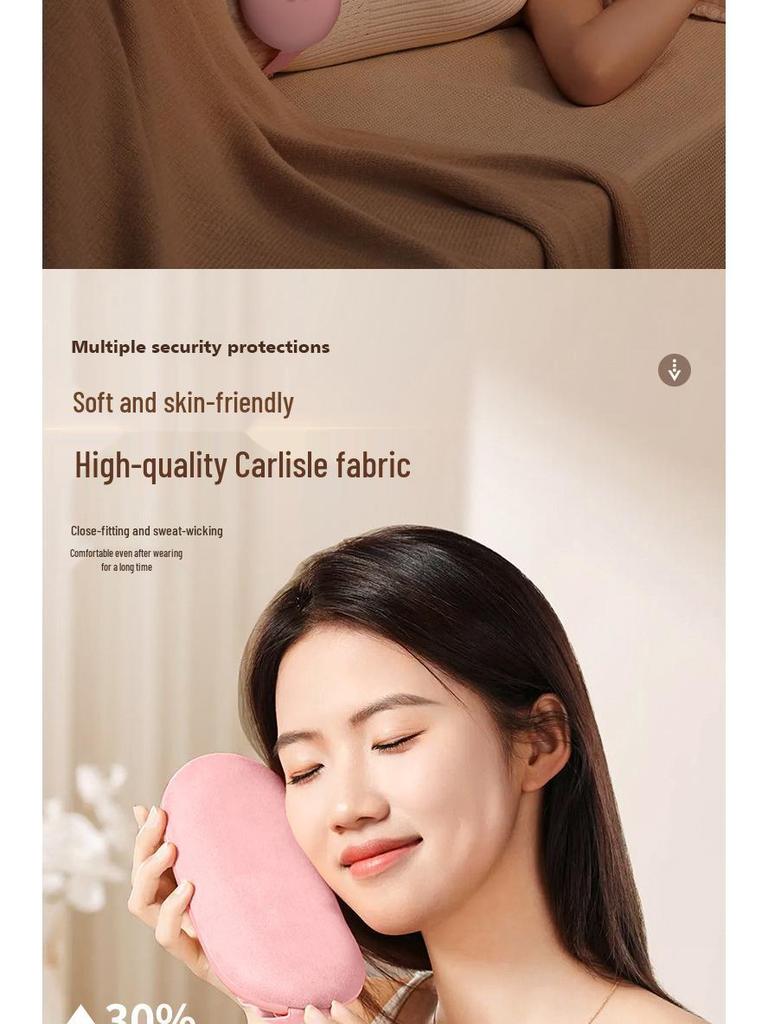 Cozy Uterus Heating Belt & Cartoon Doll: Vibration Massage & Lumbar Support Hot Compress - Perfect Period Comfort Gift.