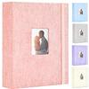 Fogman Instax Album Instax Book Stylish and Cute 208 Sheets Storage Polaroid Pocket (Pink)