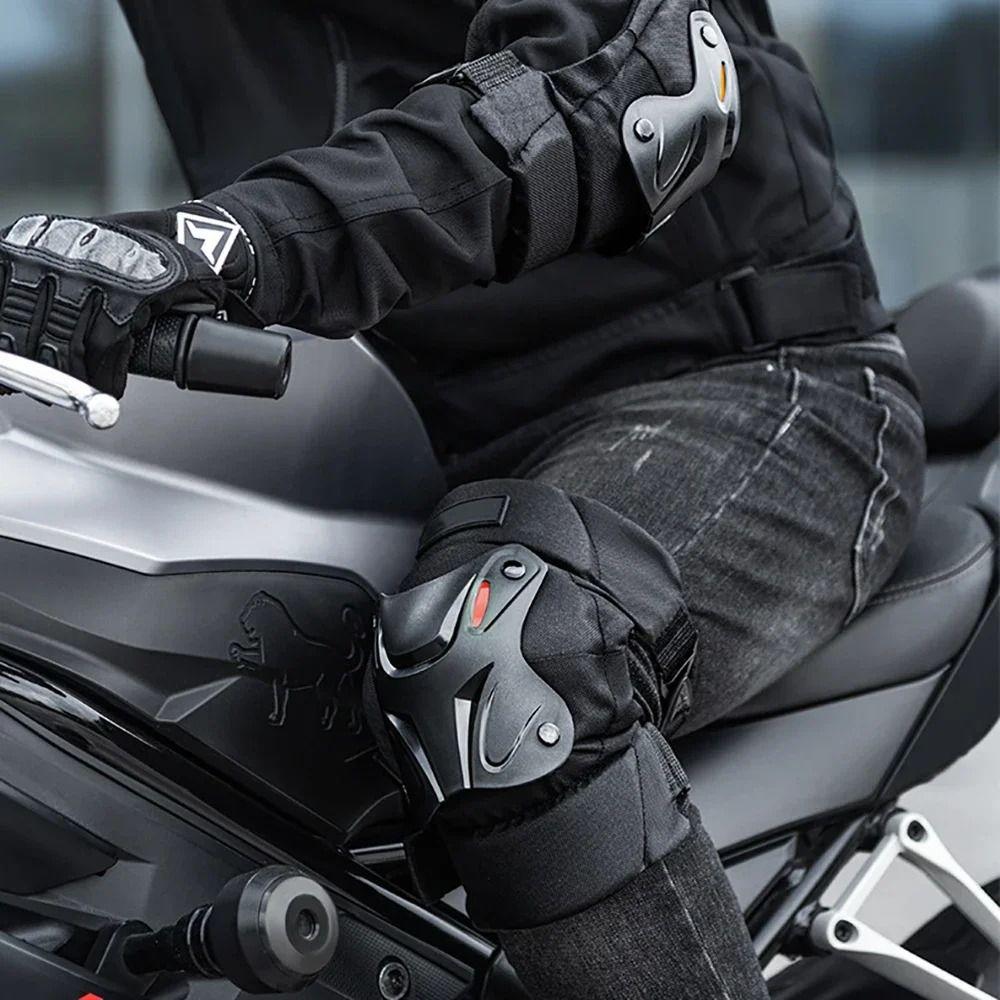 Breathable Motorcycle Kneepad Windproof Elbow Protector Motorbike Motocross Knee Guard Off Road