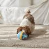 Snippy's Goose Egg Dog Noisy Nosework Treat Toy Ball, Mixed Colors, 1 Piece
