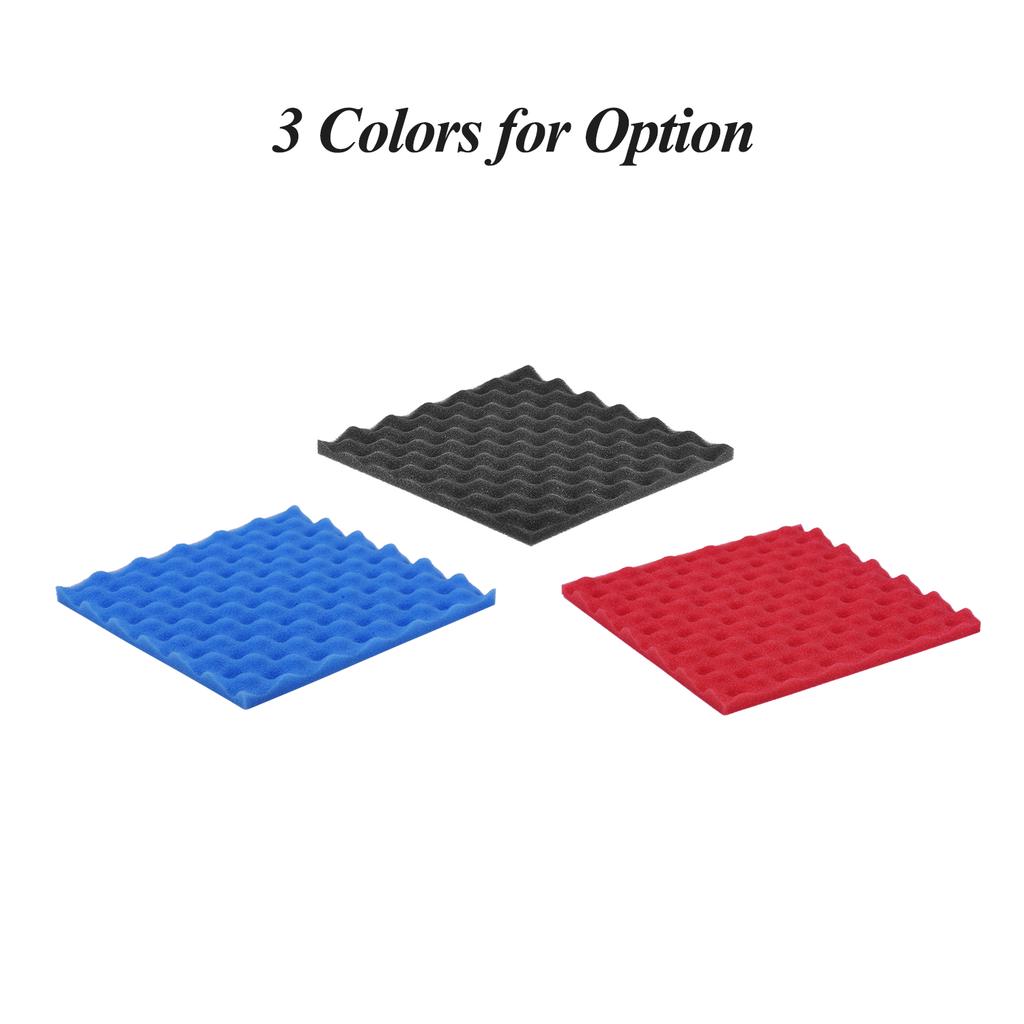 12 Pack Studio Foams Panels Sound Insulation Foam 30 * 30cm  12 * 12in