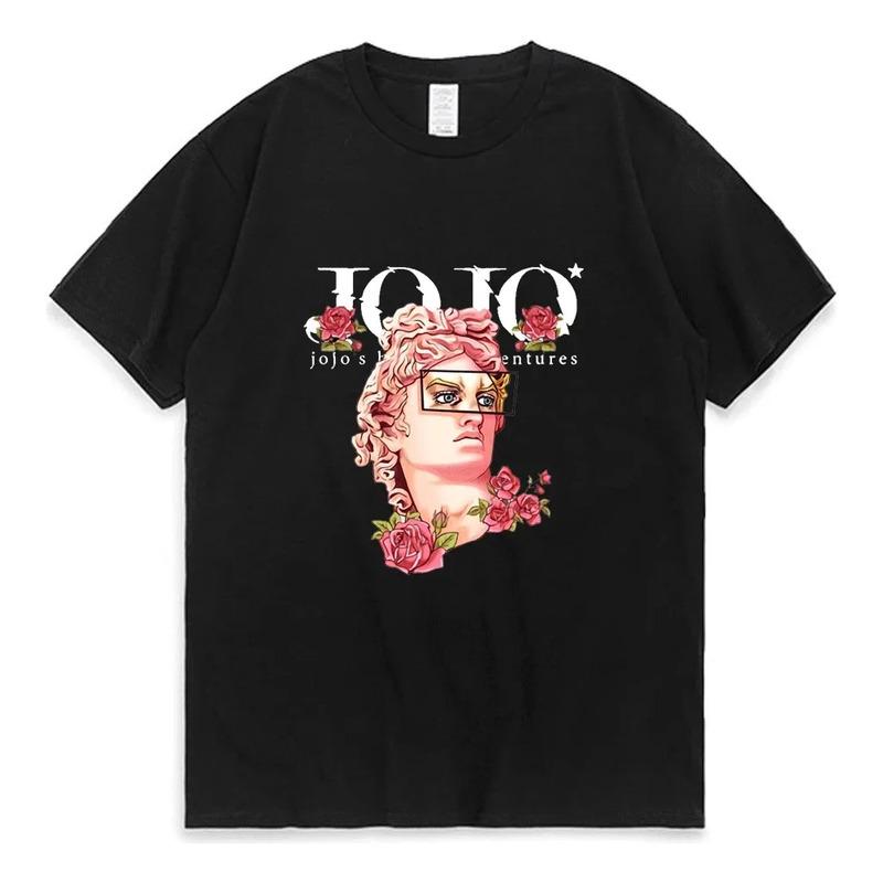 Camiseta Japonesa Jojo Bizarre Adventure Anime Masculina E F S