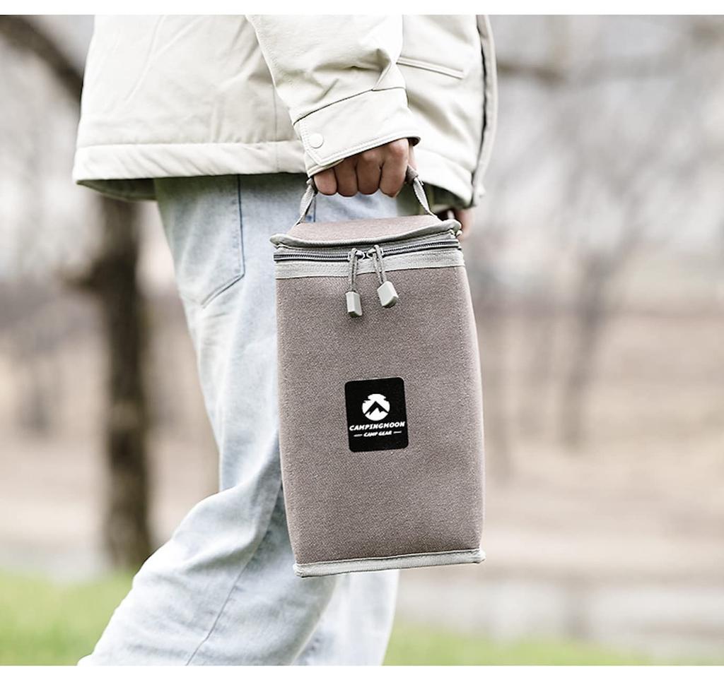 CAMPING MOON T-9-BC Canvas Förvaringslåda för Northstar 2500 OD-burkar, Passar burkar upp till 26 cm i höjd