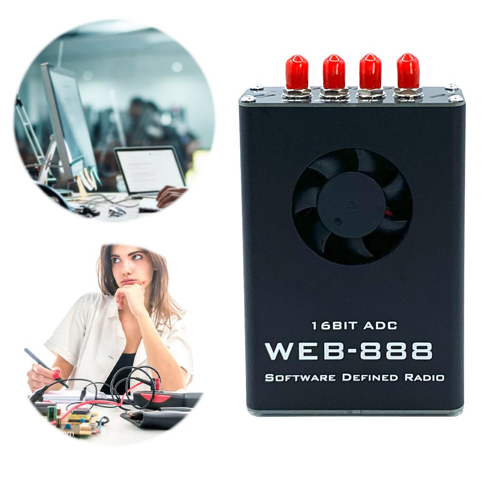 

Web-888 16Bit ADC Web Software Defined Radio GPS Module 10 KHz To 60 MHz HF VHF SDR Radio Receiver Web SDR Radio Radio for Ham China Mainland